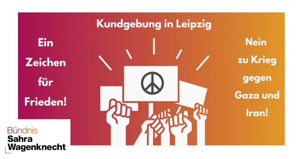 Symbolbild BSW-Friedenskundgebung in Leipzig