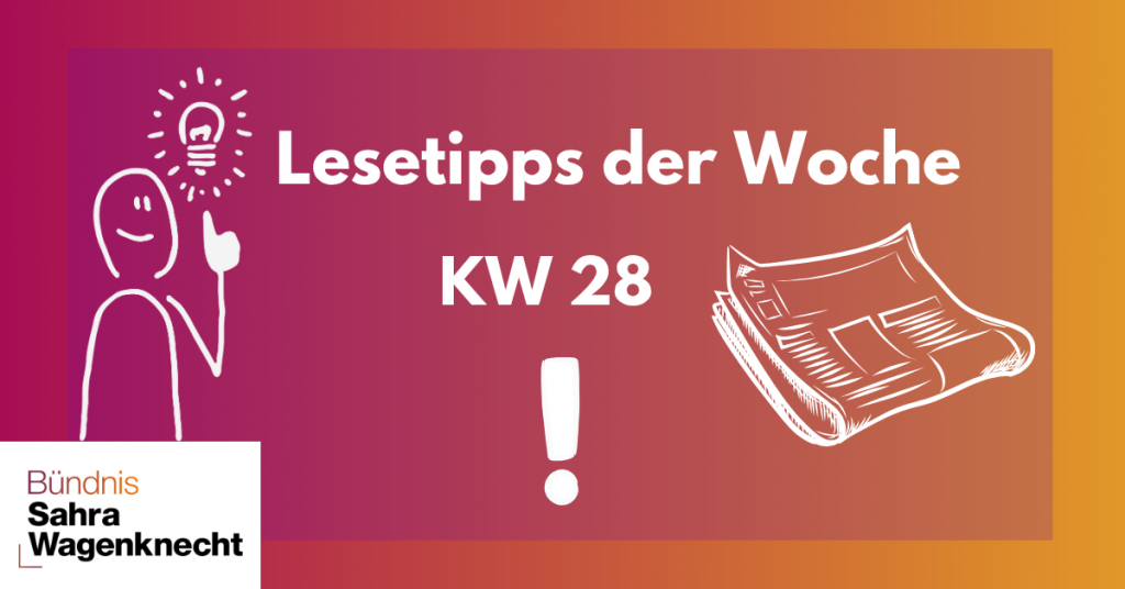 Symbolbild Lesetipps der Woche KW 28