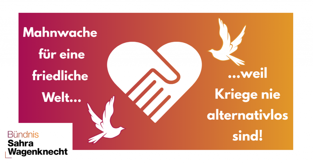 Symbolbild Mahnwache für eine atomwaffenfreie und friedliche Welt