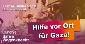 Symbolbild Hilfe vor Ort für Gaza