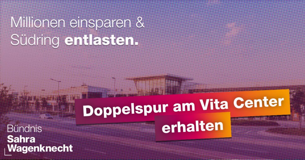 Eine Million Euro sparen – warum unser Vorschlag zur Wladimir-Sagorski-Straße scheiterte