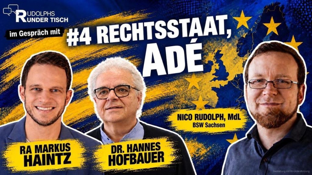 Rudolphs Runder Tisch — mit Nico Rudolph, MdL